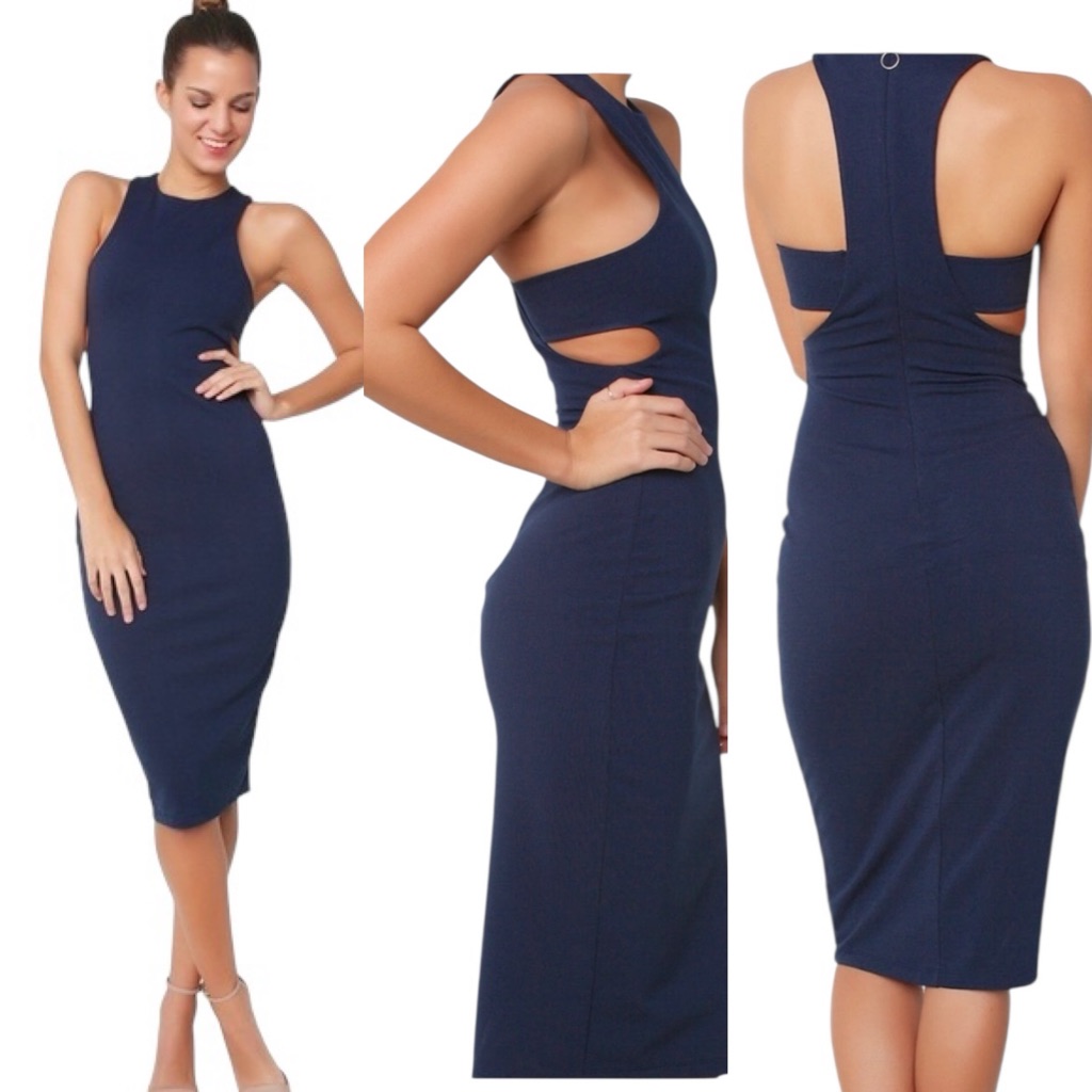 By Alexander Wang Wangponte Back Bandeau Dress